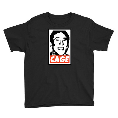 Cage Youth Tee Designed By Larevanisa