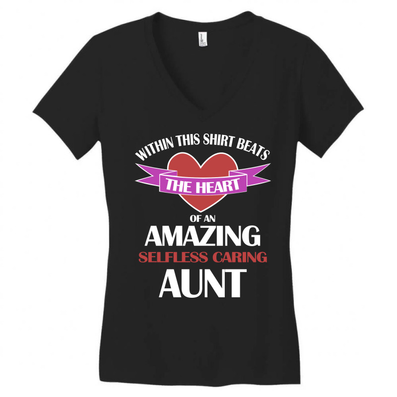 Beats The Heart Nostalgia Women's V-Neck T-Shirt by aynayenye | Artistshot