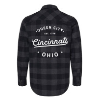 Classic Retro Vintage Cincinnati Ohio Pride Usa No Flannel Shirt | Artistshot