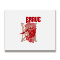 Brave Metal Print Horizontal | Artistshot