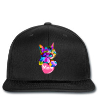 Cat Mom Heart Cute Printed Hat | Artistshot