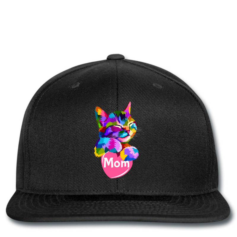 Cat Mom Heart Cute Printed hat by aynayenye | Artistshot