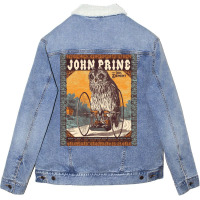 Fourpri Show John American World Tour Unisex Sherpa-lined Denim Jacket | Artistshot