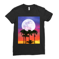 Hot Trend Gradient Sky Glow. Ladies Fitted T-shirt | Artistshot