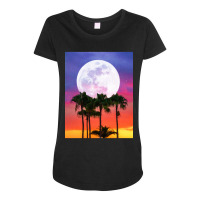 Hot Trend Gradient Sky Glow. Maternity Scoop Neck T-shirt | Artistshot