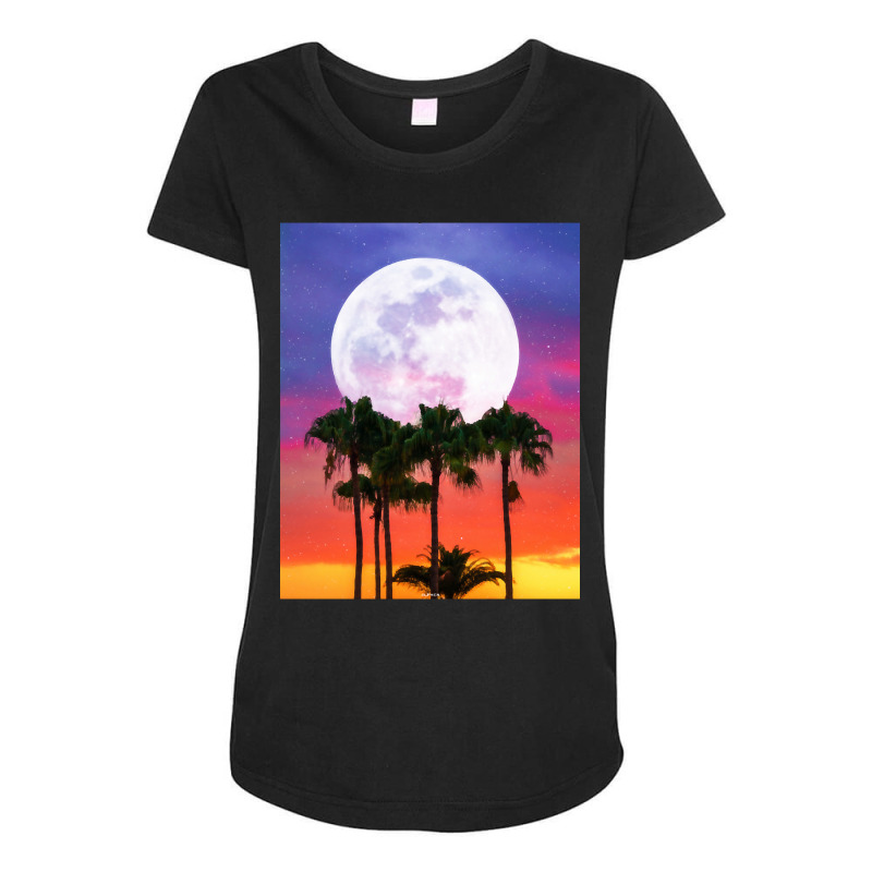 Hot Trend Gradient Sky Glow. Maternity Scoop Neck T-shirt | Artistshot