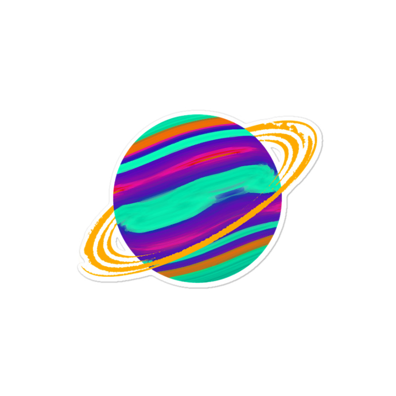 Trending Colorful Planet Sticker | Artistshot