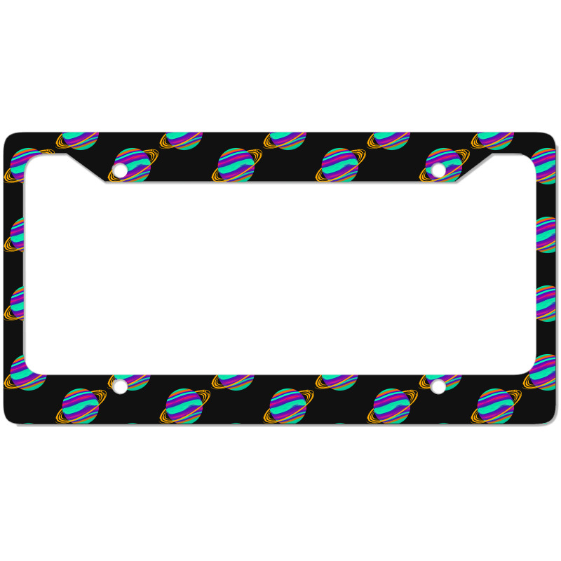 Trending Colorful Planet License Plate Frame | Artistshot