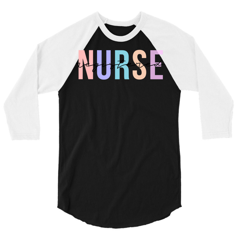 Registered Nurse Rn Emergency Room Nurse Sweatshir 3/4 Sleeve Shirt | Artistshot