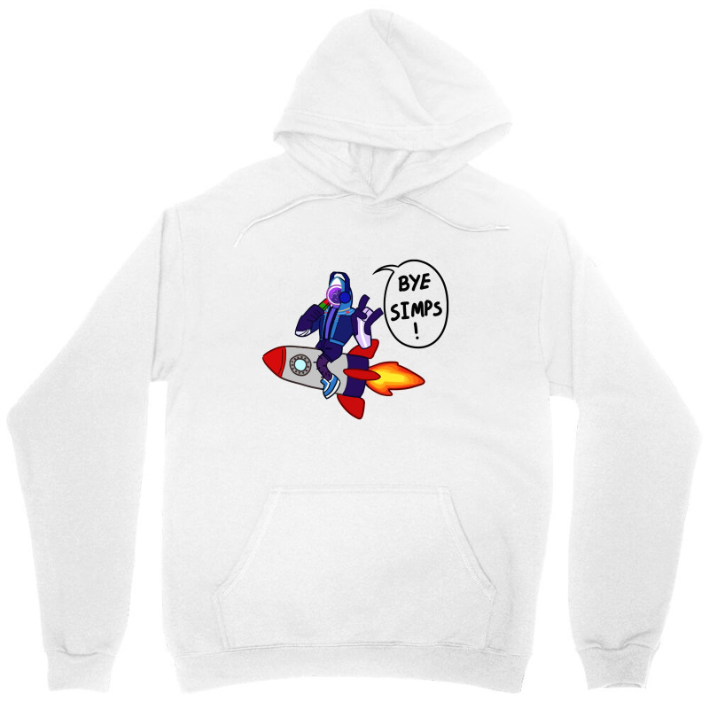 Djss Saying Bye Simps Unisex Hoodie | Artistshot