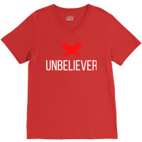 Ex Unbeliever Aesthetic V-neck Tee | Artistshot