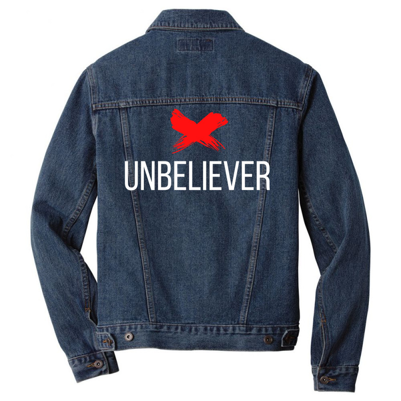 Ex Unbeliever Aesthetic Men Denim Jacket | Artistshot