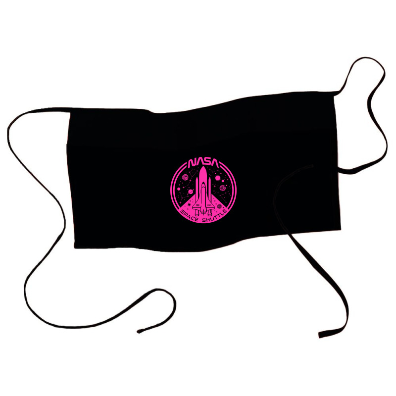 Space Shuttle Hot Pink Emblem Aesthetic Waist Apron | Artistshot