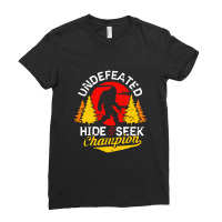 Undefeated Hide And Seek Champion Ladies Fitted T-shirt | Artistshot