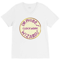 Dr. Phibes' Clockwork Wizards V-neck Tee | Artistshot