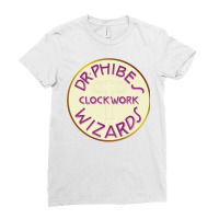 Dr. Phibes' Clockwork Wizards Ladies Fitted T-shirt | Artistshot