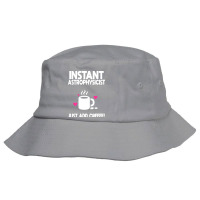 Instant Astrophysicist Just Add Coffee Funny Bucket Hat | Artistshot