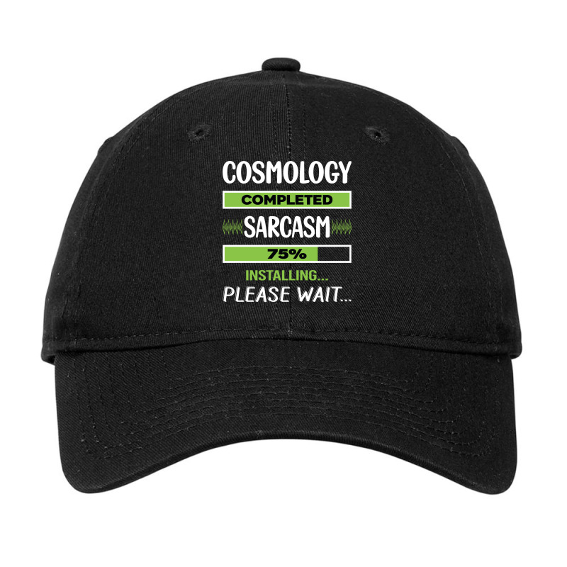 Funny Sarcasm Cosmology Red Adjustable Cap by suberaoatesk | Artistshot