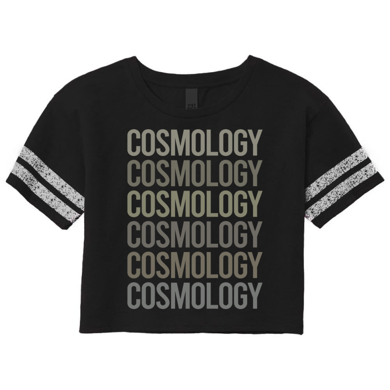 Gray Text Art Cosmology Hipster Scorecard Crop Tee by brownscrelia1 | Artistshot