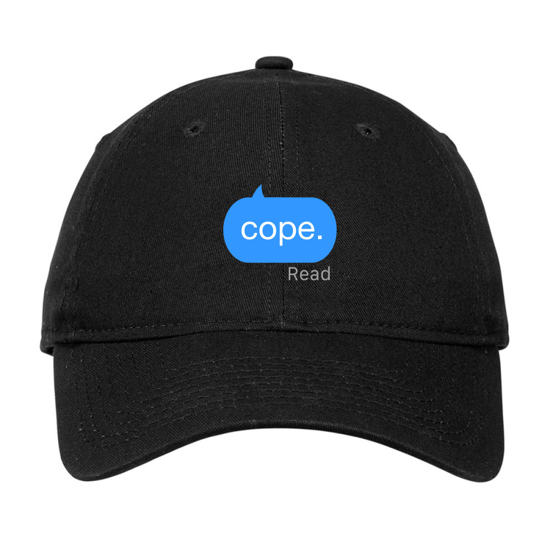 Limited Edition Cope Text Adjustable Cap | Artistshot