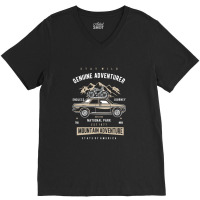 Genuine Adventurer V-neck Tee | Artistshot