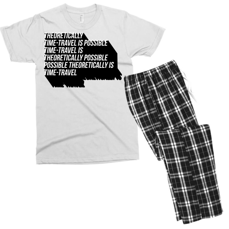 Timetravel Theory 70s Men's T-shirt Pajama Set by birongauncew | Artistshot