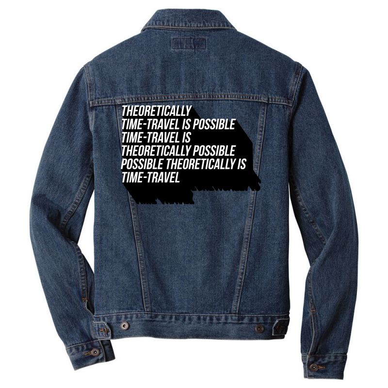 Timetravel Theory 70s Men Denim Jacket by birongauncew | Artistshot