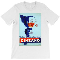 Cinzano   Vintage Print T-shirt | Artistshot