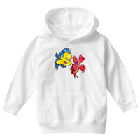 Flounder And Sebastian Youth Hoodie | Artistshot