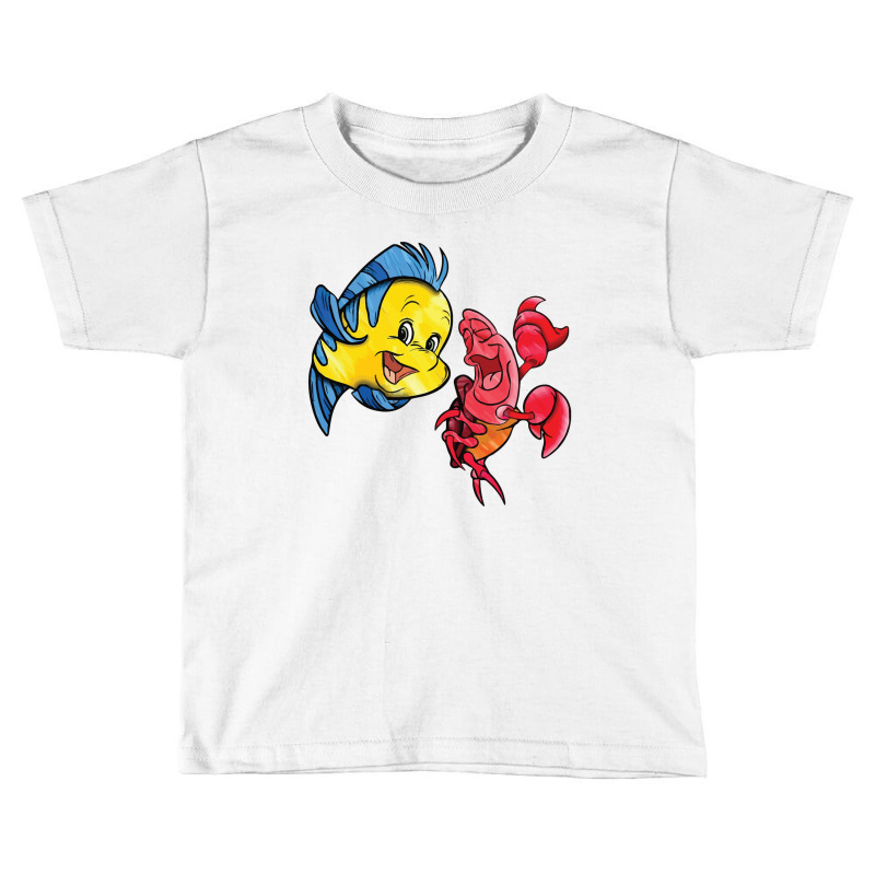 Flounder And Sebastian Toddler T-shirt | Artistshot