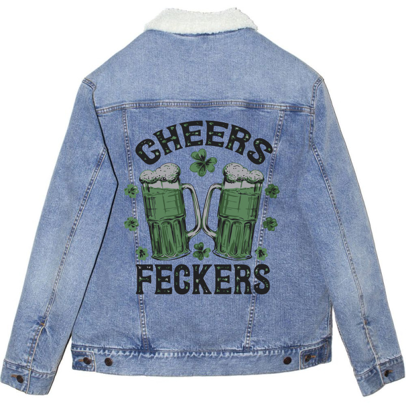 St Patrick's Day Shirt, St Patrick's Day Shirt Unisex Sherpa-lined Denim Jacket | Artistshot