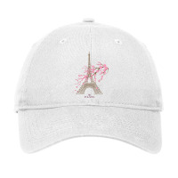 Paris Eiffel Tower The Sign Of Love France Parisia Adjustable Cap | Artistshot