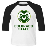 Colorado State Toddler 3/4 Sleeve Tee | Artistshot