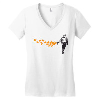 Casually Butterfly Everything Women's V-neck T-shirt | Artistshot