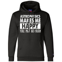 Astrophysics Makes Me Happy Aesthetic Champion Hoodie | Artistshot