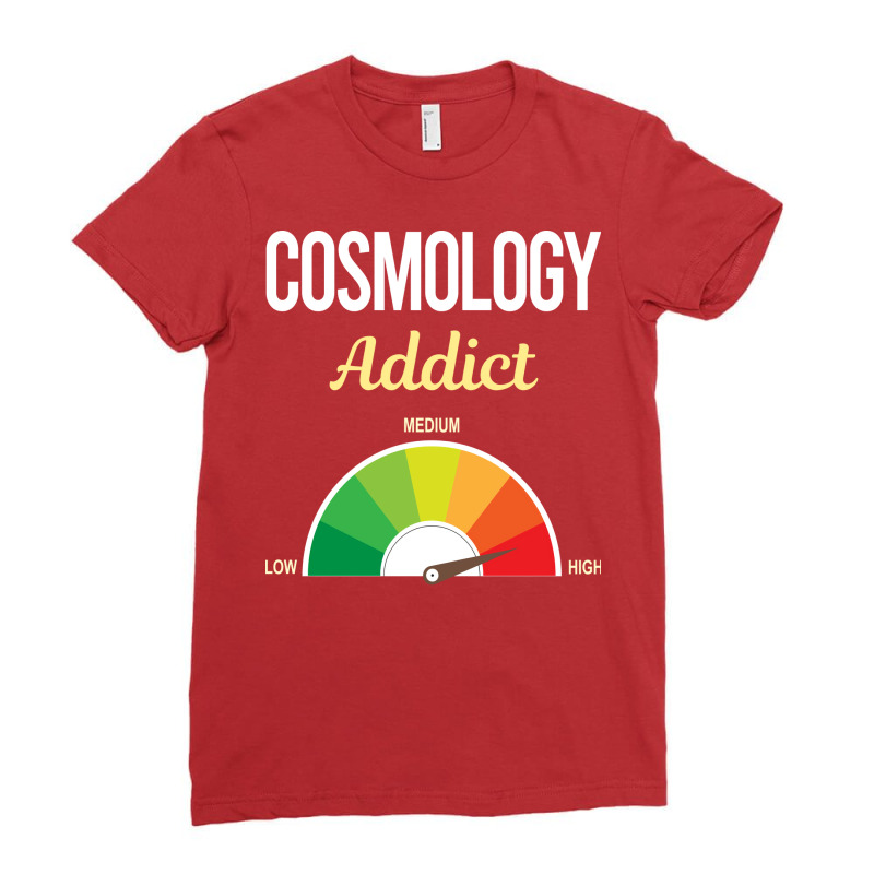 Funny Addict Cosmology Yellow Ladies Fitted T-Shirt by betheysoyars2 | Artistshot