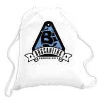 Caprica City Buccaneers Drawstring Bags | Artistshot