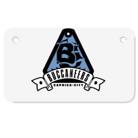 Caprica City Buccaneers Motorcycle License Plate | Artistshot