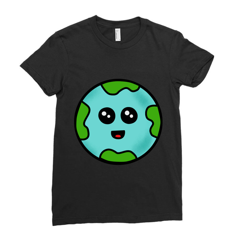 Trending Green Planet-ntfc1 Ladies Fitted T-Shirt by francismichaelj | Artistshot