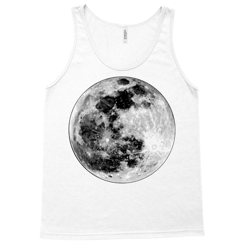 The Moon Aesthetic Tank Top | Artistshot