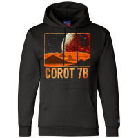 Corot7b Exoplanet Planet Aesthetic Champion Hoodie | Artistshot