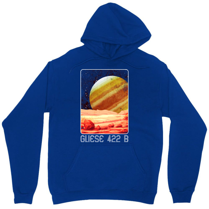 Gliese 422 B Exoplanet Planet Red Unisex Hoodie | Artistshot