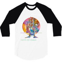 Hurts 2b Human 1 3/4 Sleeve Shirt | Artistshot