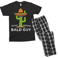 Bald Guy Hair Loss Baldness Humor Saying  Funny Ba Men's T-shirt Pajama Set | Artistshot