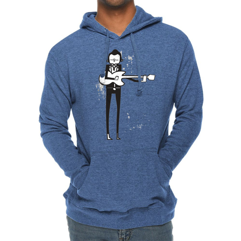 Johnny Cash Lightweight Hoodie | Artistshot