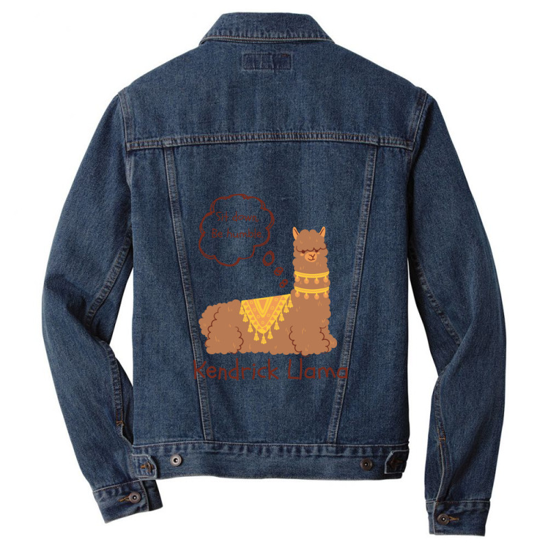 Kendrick Llama2 Men Denim Jacket by ascuyfrentz | Artistshot