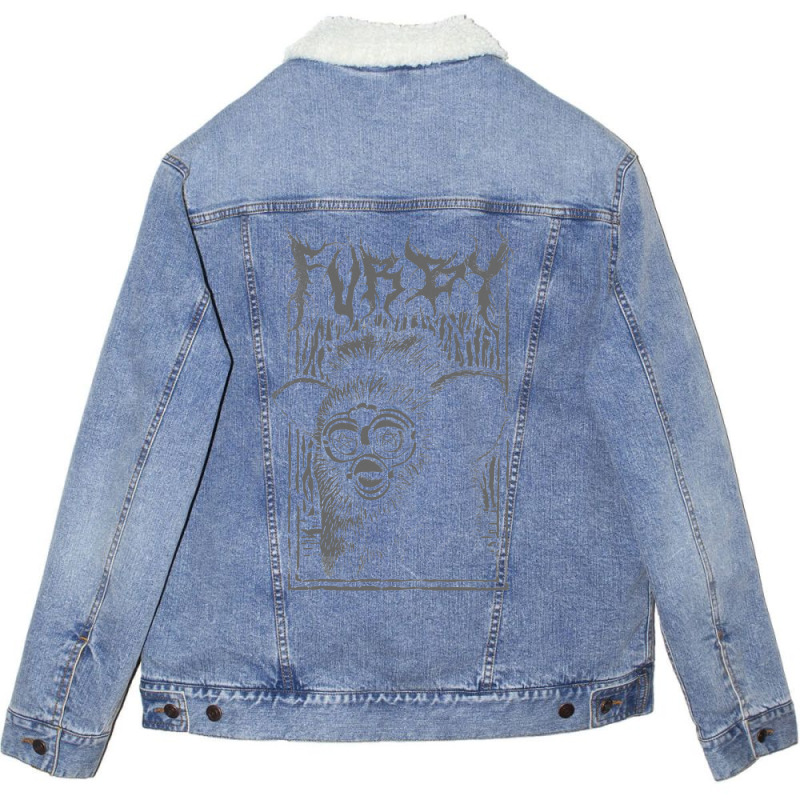 Kvltfurby Ii Unisex Sherpa-lined Denim Jacket | Artistshot