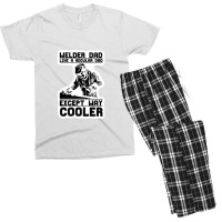 Welder Dad Men's T-shirt Pajama Set | Artistshot