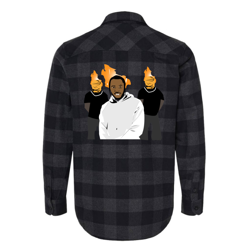 Kendrick1 Flannel Shirt by ascuyfrentz | Artistshot