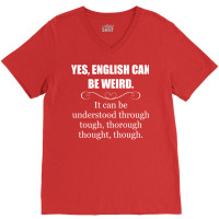 English Teacher Appreciation Gifts   English Can B V-neck Tee | Artistshot